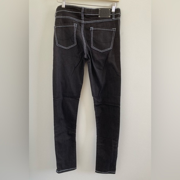 Red Rivet Black Bootified Stretch Pull On “Jean” Leggings Size M New With Tag - Picture 7 of 10